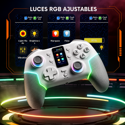 Control Bluetooth Gamer Echtpower Rgb Android, Ios Pc
