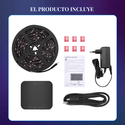 Cinta Luz Led Inmersión Tv Hdmi 55 A 65 Inch Ambilight 12v