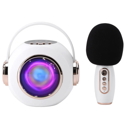 Set Karaoke Para Niños Bluetooth Inalámbrico Micrófono