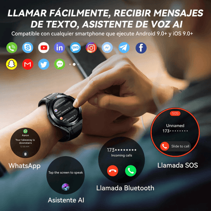 Reloj Smartwatch Cubot Gt1 Gps 1.43in Amoled Llamadas Bt