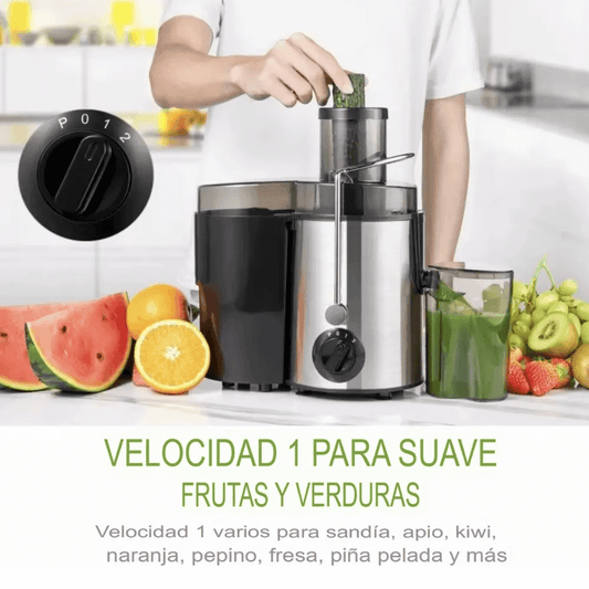 Extractor De Jugos Electrico Exprimidor De Zumo + Vaso 450ml