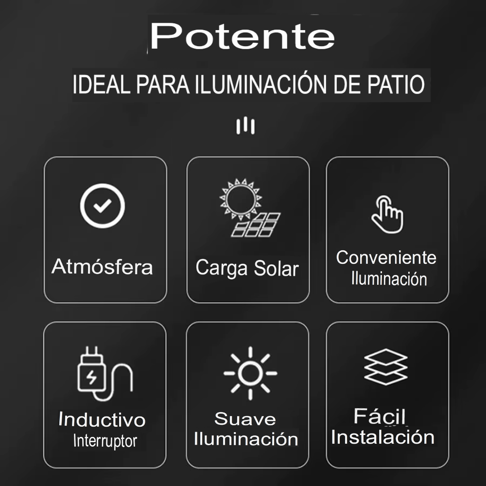 Lampara Vintage Solar Led Exterior Sensor Movimiento Cl-t66