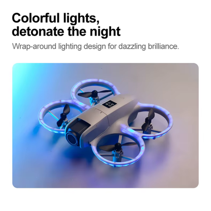 Mini Drone H21 Dual Cámara HD Wifi Sensor Obstáculos UAV FPV