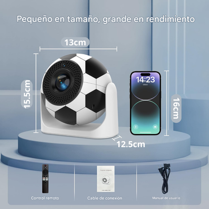 Mini Proyector Android 4k Enfoque Automatico 200 Ansi Jy360