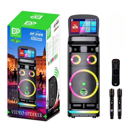 Parlante Smart Pantalla Tactil 12in Torre De Sonido Dp-1429