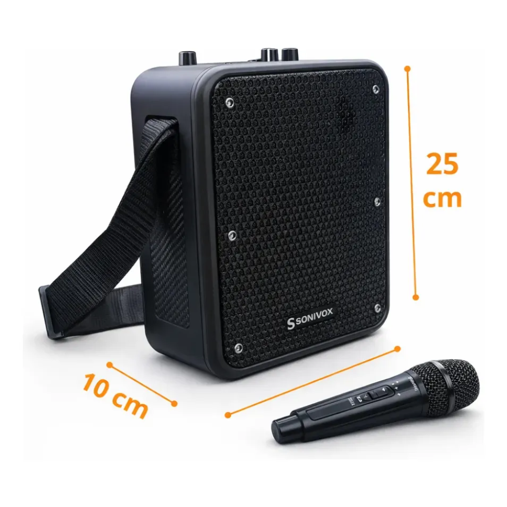 Sonivox Beta VS-SS801 Parlante Portátil Karaoke 30W 5inch BT