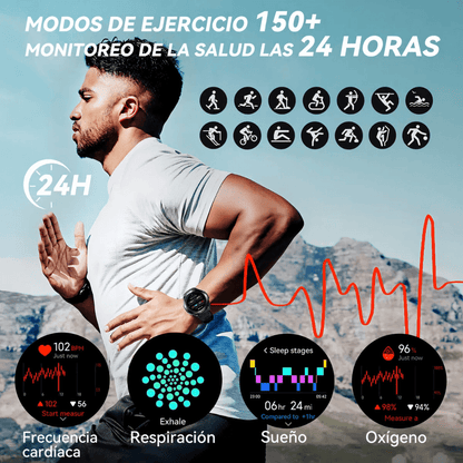 Reloj Smartwatch Cubot Gt1 Gps 1.43in Amoled Llamadas Bt