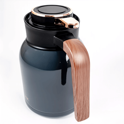 Termo Térmico Feenik 1.5l Bebidas Calientes Frías Acero Inox