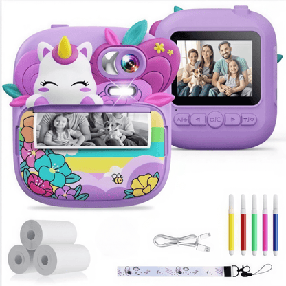 Cámara Instantánea Térmica Digital Fotos Videos 1080p Niños