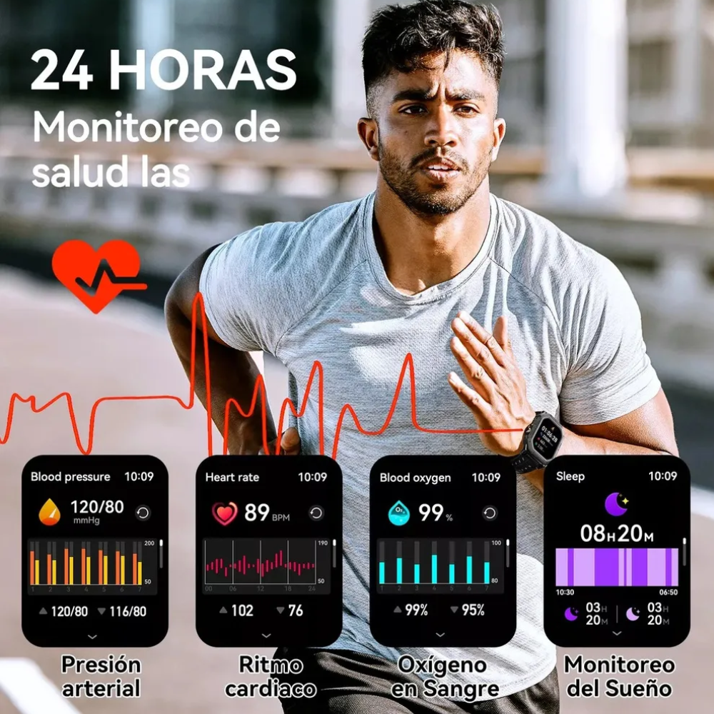 Reloj Inteligente Smartwtach Cubot X1 2.13in Amoled Llamadas Bt