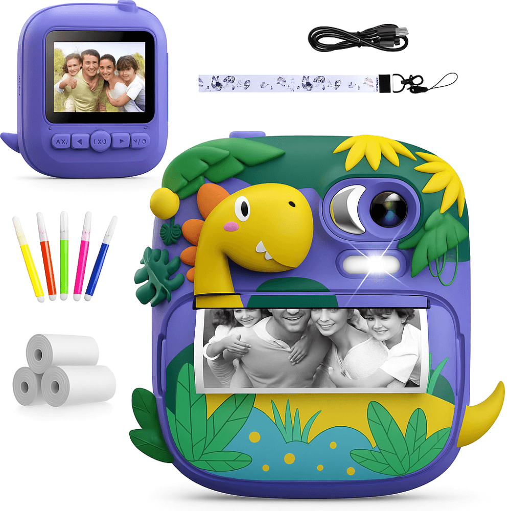 Cámara Fotográfica Instantánea Para Niños Digital Térmica