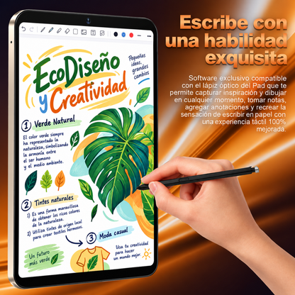 TAB3 Tablet Celular Dual Sim Android 13 + Teclado/Mouse/Lápiz Óptico