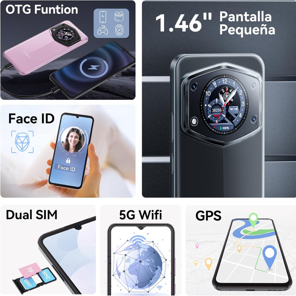 Celular Cubot A30 128gb Dual Sim 16gb Ram 5100mah Cámara 48m