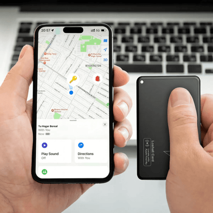 Tarjeta Localizador Gps Rastreador Inalambrica Buscar Apple