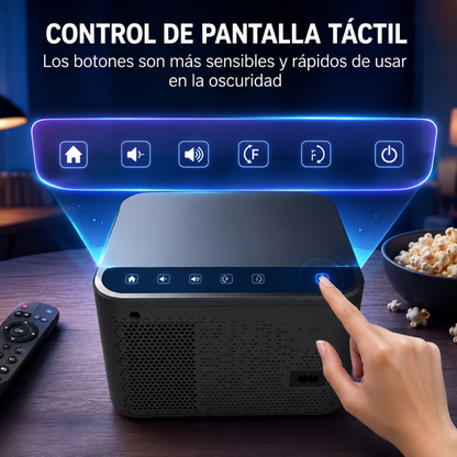 Proyector Smart Android 500Ansi Ultra Hd Wifi Auto Focus JY540