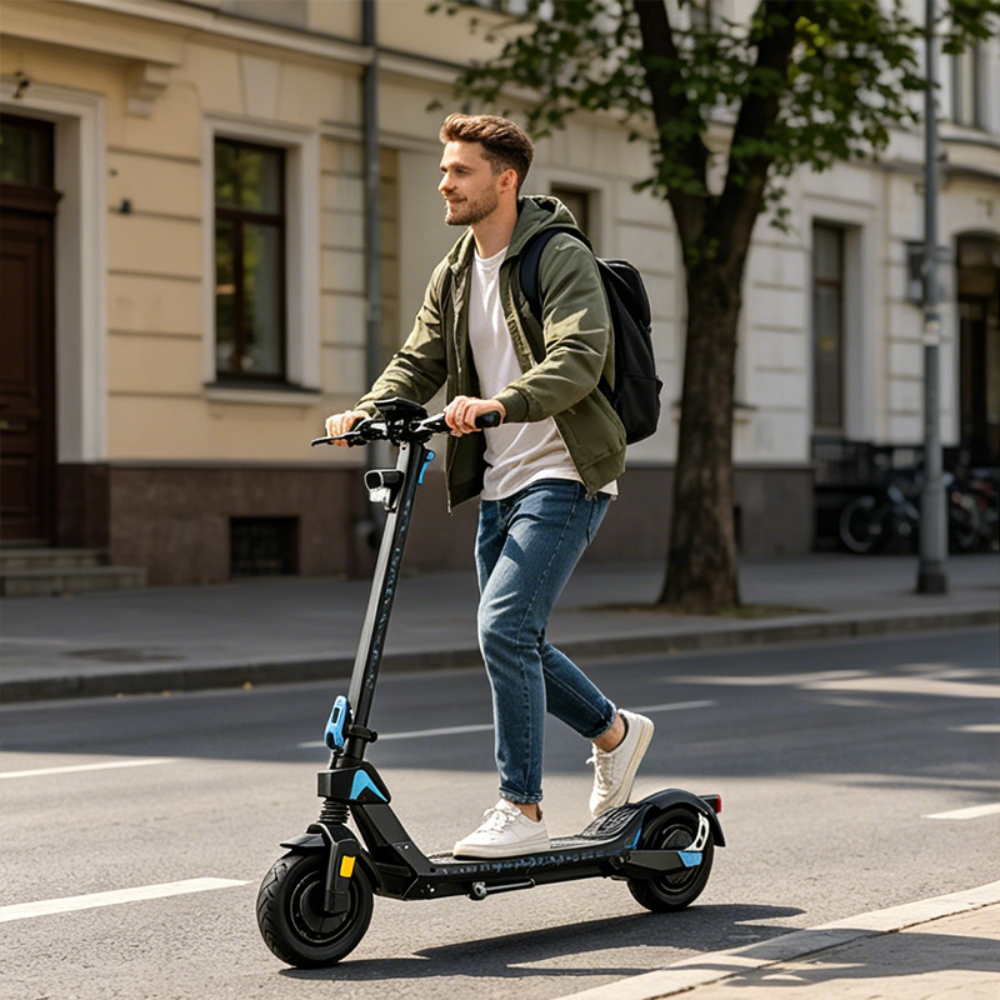G1 Scooter Eléctrica Plegable Motor 350w Batería Litio 36V 6AH