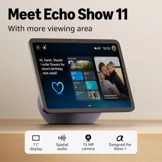 Amazon Echo Show 11 Ultima GEN Pantalla HD 11" Alexa
