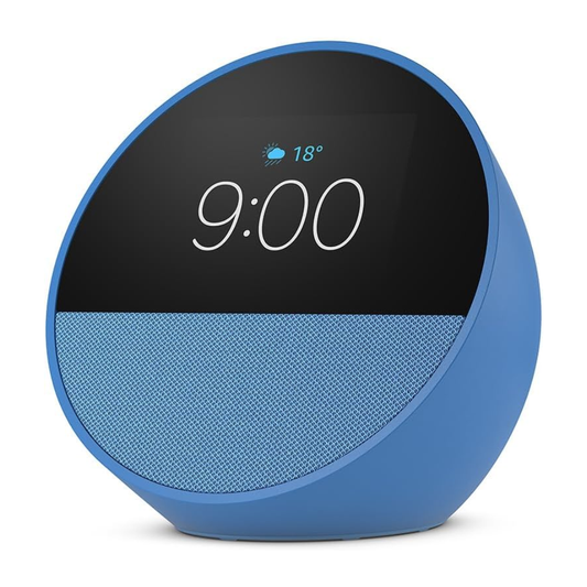 Amazon Alexa Echo Spot Parlante Y Pantalla Reloj Despertador