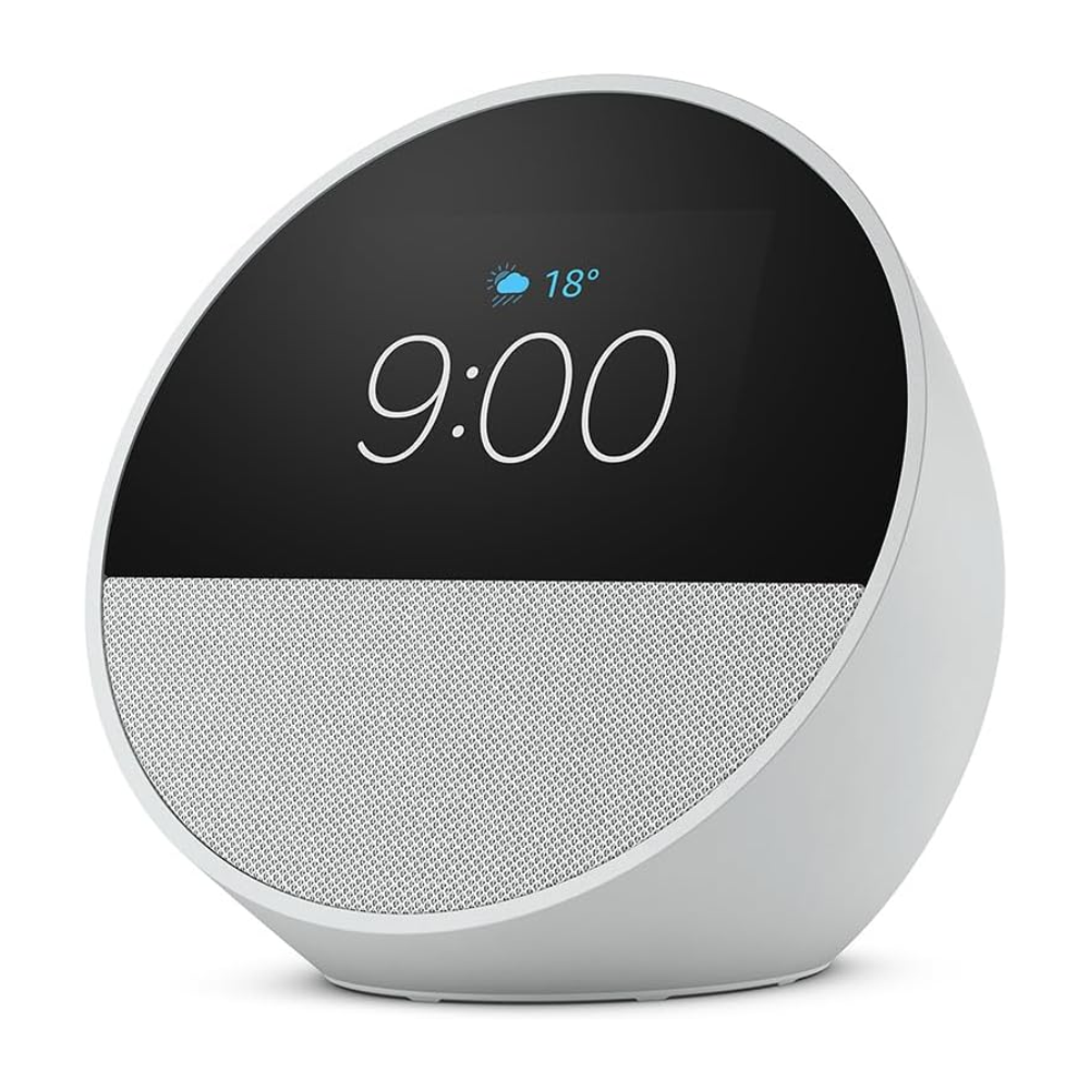Amazon Alexa Echo Spot Parlante Y Pantalla Reloj Despertador