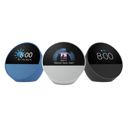 Amazon Alexa Echo Spot Parlante Y Pantalla Reloj Despertador