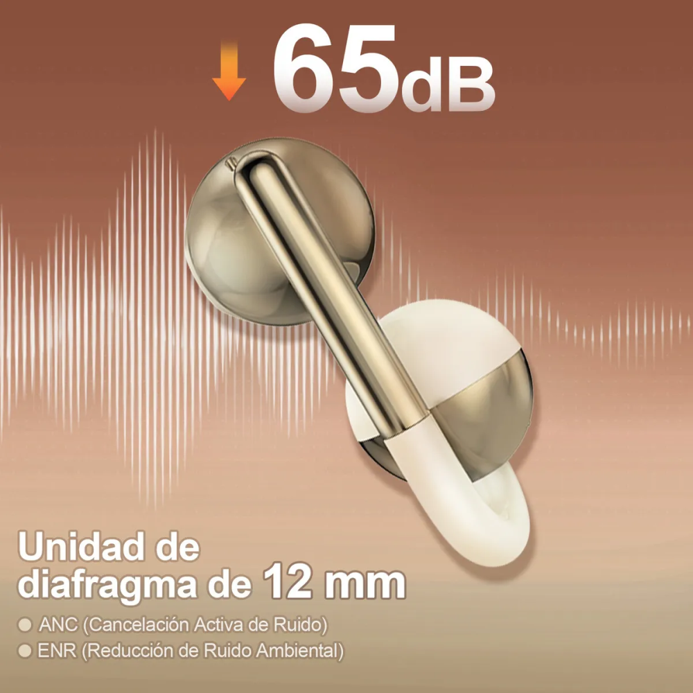 Audifonos BT Kieslect Ora Earring Pods Traductor IA Chat GPT