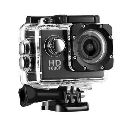 Cámara Deportiva Sumergible 30metros Sport Cam HD 1080p 12MP