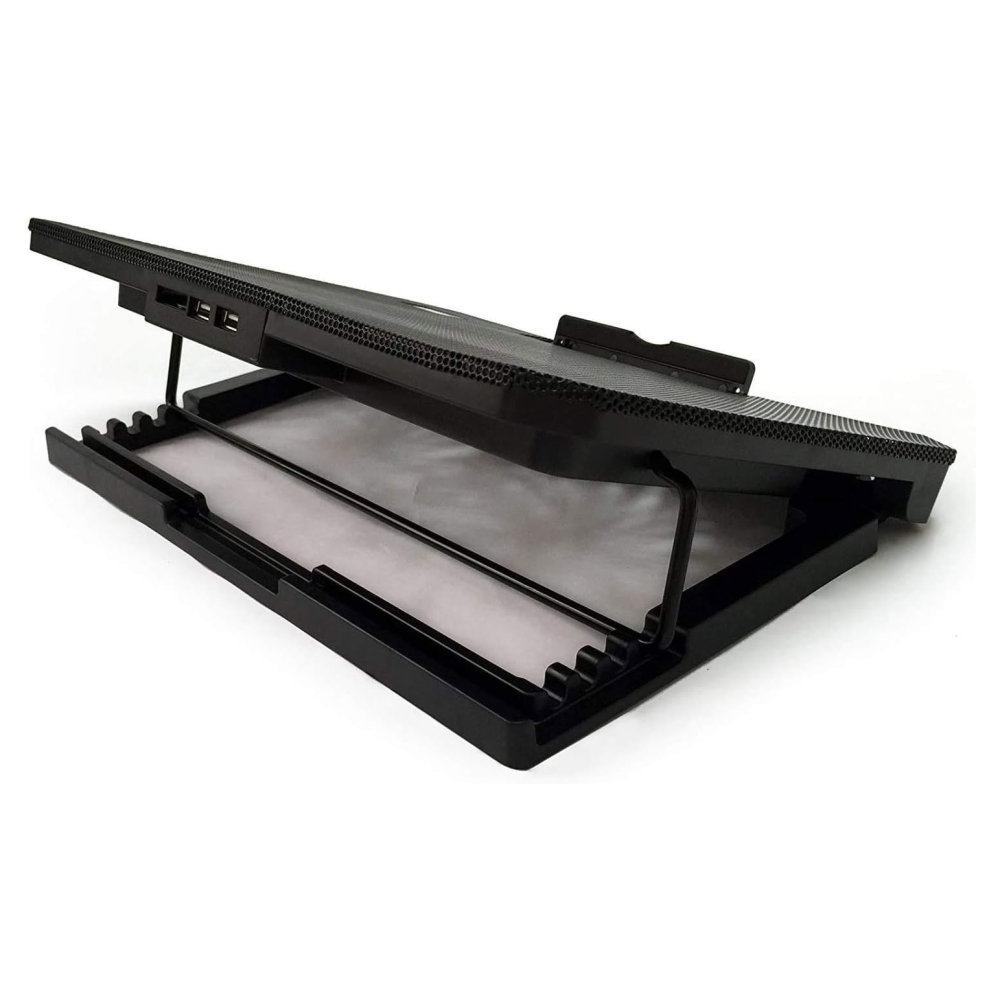 Base Refrigerante Laptop Doble Ventilador Luz Led 2 Usb Q100