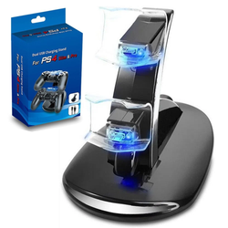 Base De Carga Dual Dock Para Controles Sony Play Station Ps4