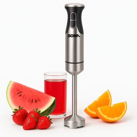 Batidora De Inmersion Licuadora De Mano Boma Acero Inox 800w