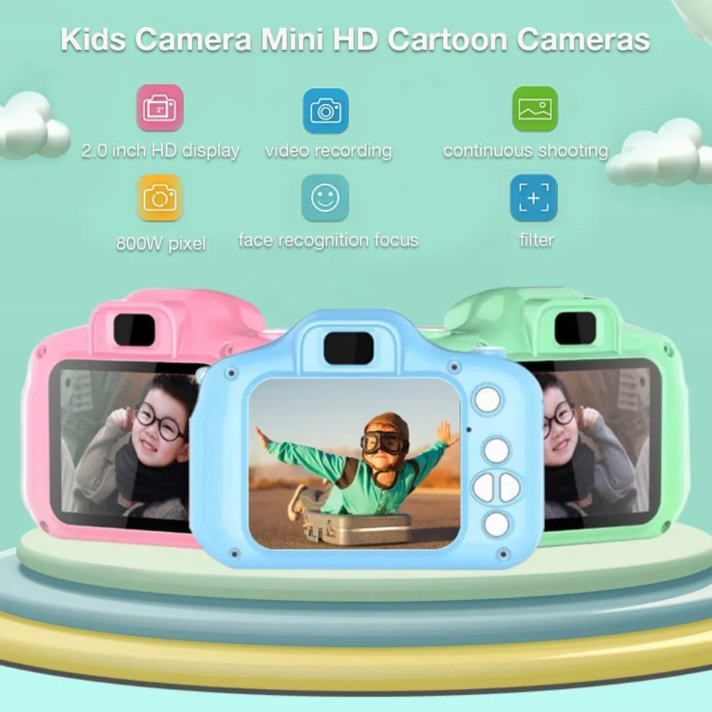 Cámara para Niños digital fotografía Infantil 1080P Juguete AR-5