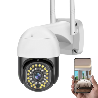 Cámara Seguridad Exterior Domo Ptz Wifi 1080p Infrarroja Q80