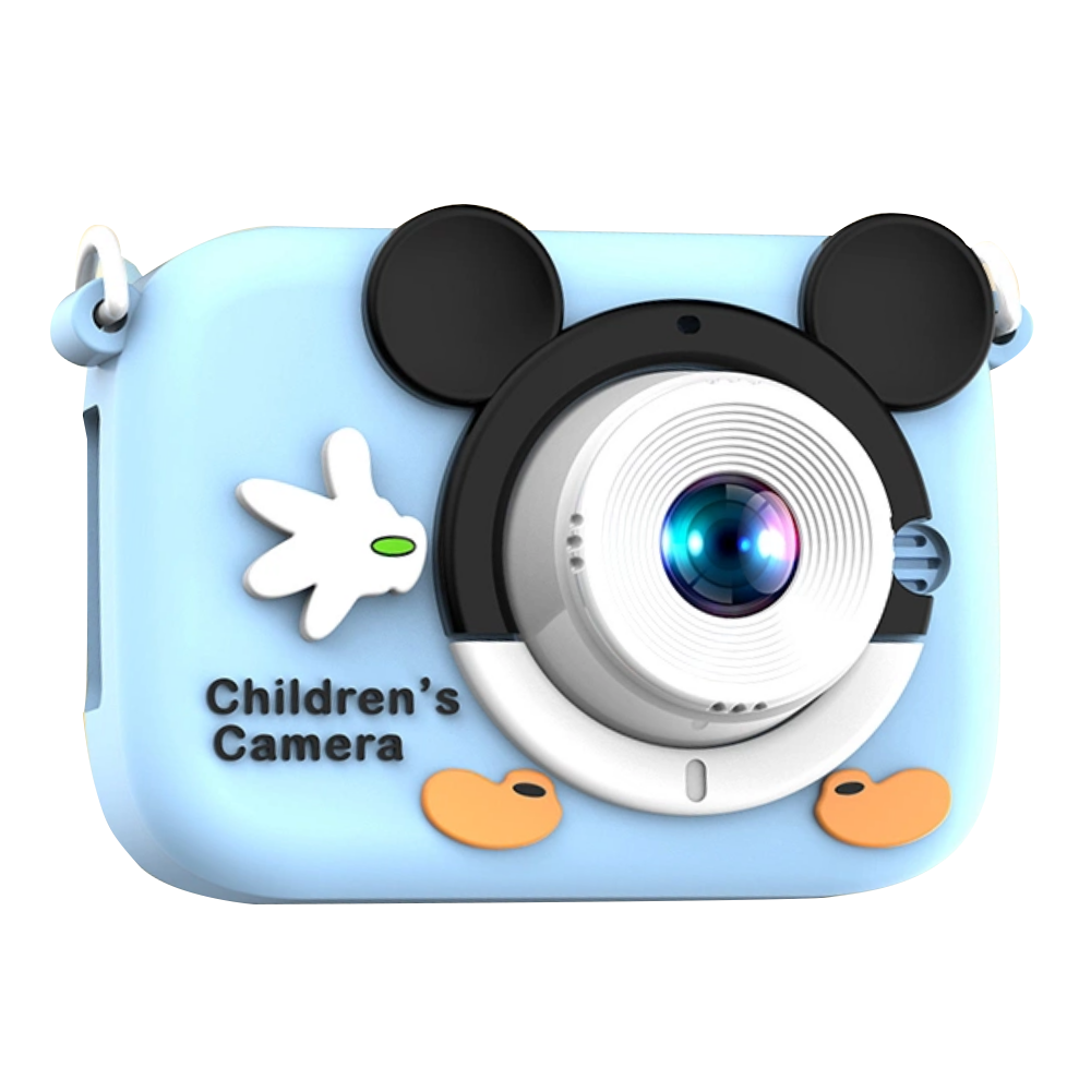 Cámara Digital De Niños Dual Lente Selfie 20mpx 1080p Mickey