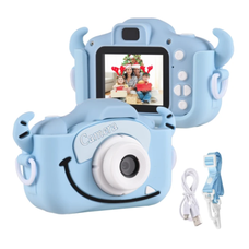 Cámara Digital Para Niños Lcd Foto 20mpx Video 1080p Monster