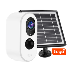 Cámara De Seguridad Solar Ip Wifi 1080p 3mp App Tuya Alexa