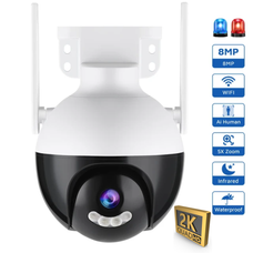 Cámara De Seguridad Exterior Domo Full Hd 2k Ptz 360inch C11