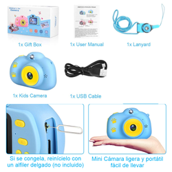 Cámara Mini Digital Para Niños Foto Videos Hd Kids Cam Xp085