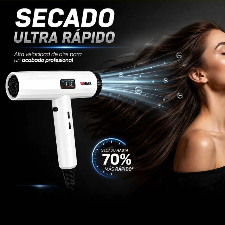 Secador De Pelo Profesional Specter Wmark 2000w Ng-9106w