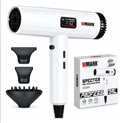 Secador De Pelo Profesional Specter Wmark 2000w Ng-9106w