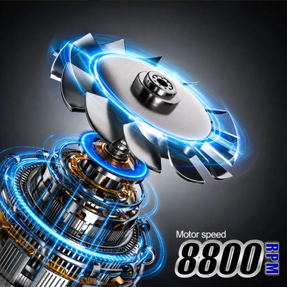 Secador De Pelo Profesional Wmark Pro 2100w Led Ng-9117