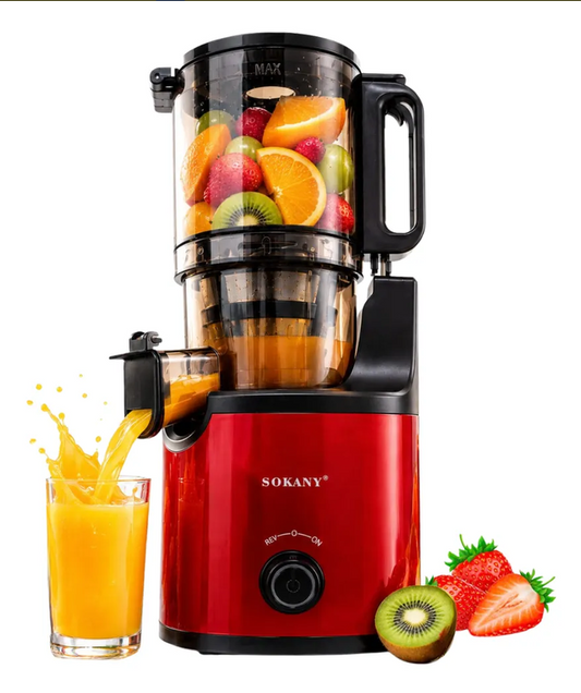 Extractor De Jugos Maquina Exprimididor Sokany 800w Sk-01009