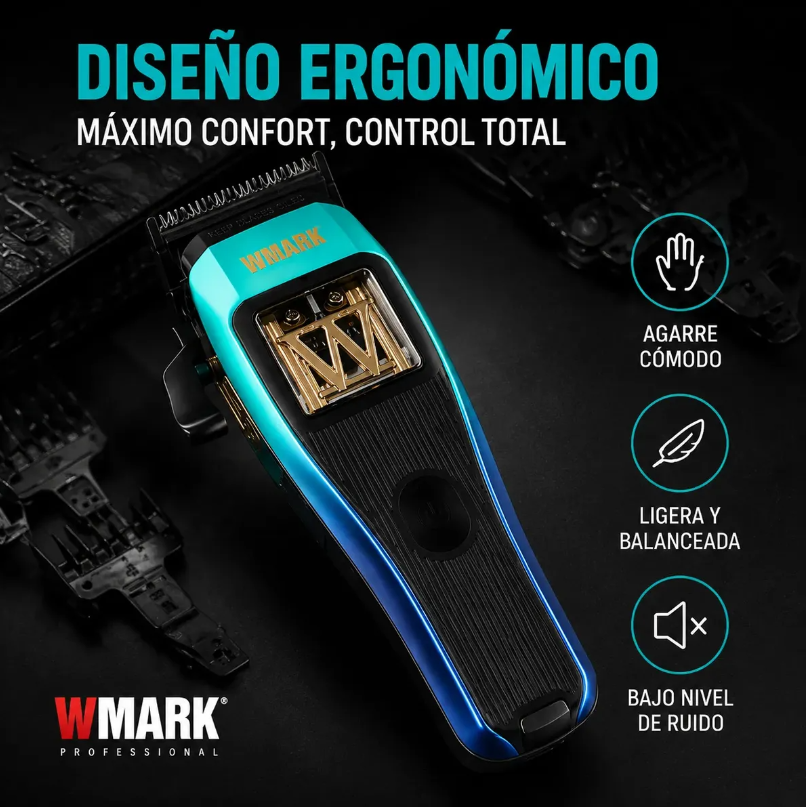 Cortadora Profesional Inalambrica Wmark 10000rpm Ng-x1 Polar