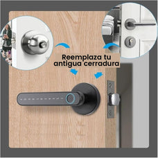 Cerradura Chapa Seguridad Inteligente Huella Tuya Smart F3