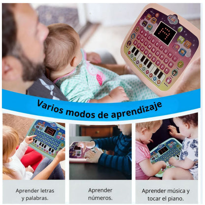 Piano Computador Didáctico Infantil Educativo Portátil