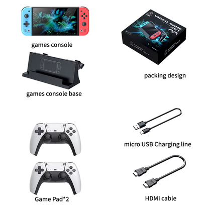 Consola de juegos portátil M20 PRO Emulador PSP Dual Control