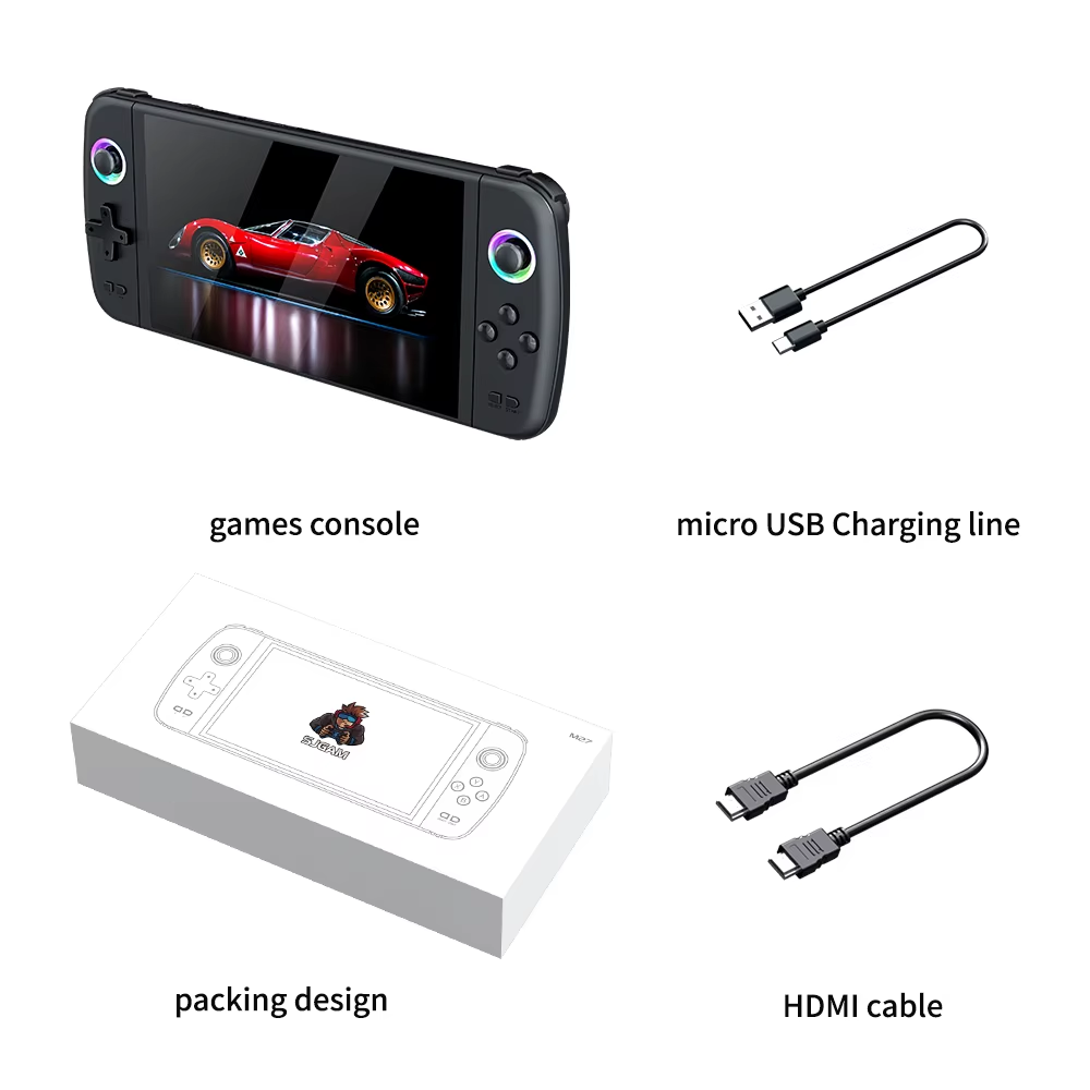 Consola de Juegos Portatil Emualador Juegos PSP 7inch HD M27