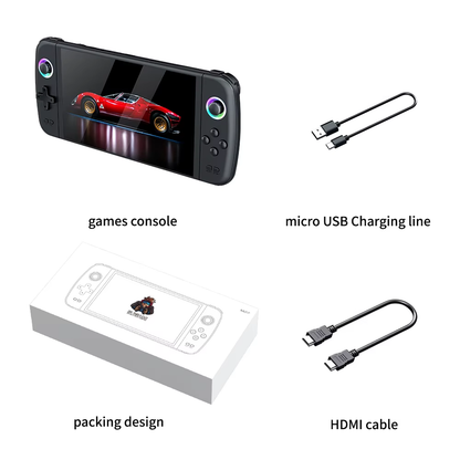 Consola de Juegos Portatil Emualador Juegos PSP 7inch HD M27