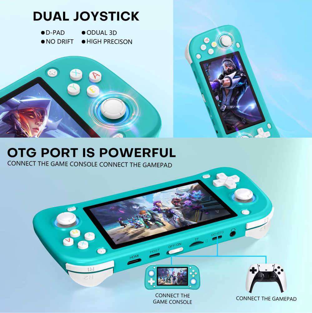 Consola de Video Juegos Portatil Retro 4.3inch Emulador XF43