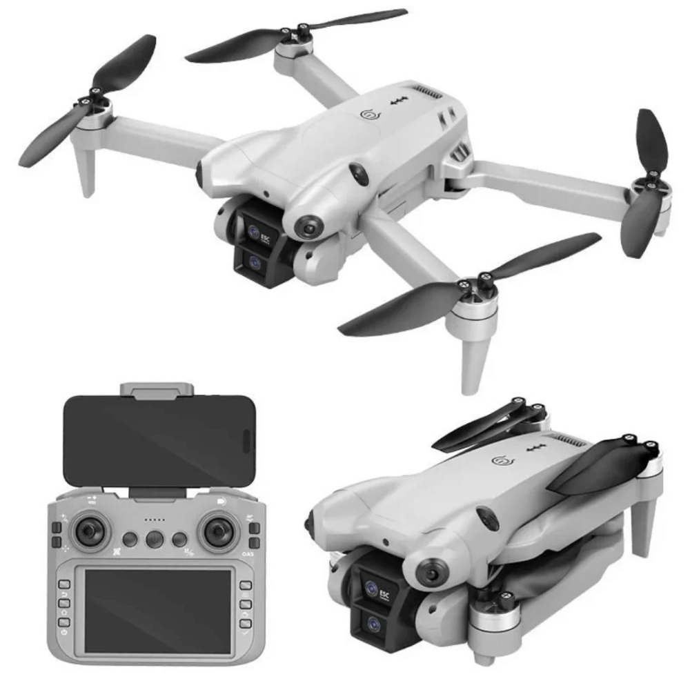 Drone Djw M4 Ultra Control Rc Pantalla Lcd Wifi + 2 Baterías