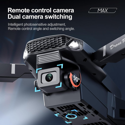 Mini Drone Cámara Wifi 1080p FPV Pantalla Brushless E88 PRO