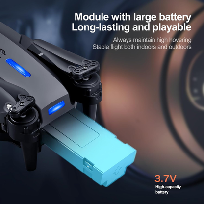 Mini Drone Cámara Wifi 1080p FPV Pantalla Brushless E88 PRO